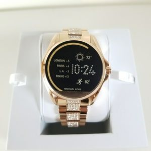 Michael Kors Access Bradshaw Rose Gold-Tone Smart